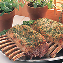Herb Crusted Racks of Lamb